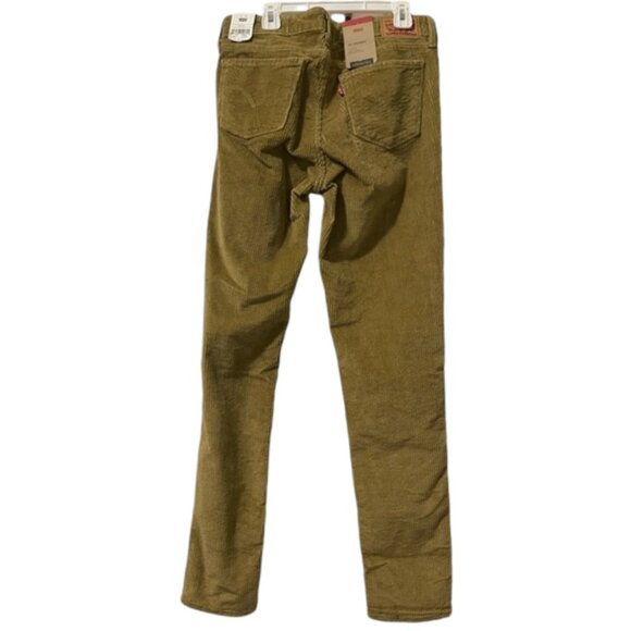 Levi's brown corduroy skinny pants size 29/30 - Picture 3 of 3